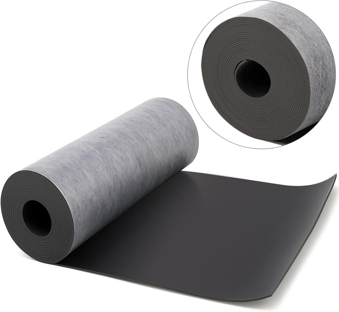 Frienda 1.33 x 25 ft Mass Loaded Vinyl Soundproofing 1lb, Mlv Soundproofing for Sound Absorber, 2mm Thick, Anti Vibration Deadening Material