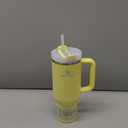 STANLEY Quencher H2.0 Tumbler with Handle and Straw 40 oz | Flowstate 3-Position Lid | Cup Holder Compatible for Travel | Insulated Stainless Steel Cup | BPA-Free | Pomelo