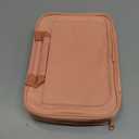 Toiletry Bag for Women & Men, Portable Hanging Makeup Bag/Cosmetic Bag with Compartments, Compact Travel Toiletry Bag Organizers (Pink)