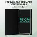 LCD Writing Tablet for Adults: 6.5 Inch with Leather Case Full Screen Reusable Digital Notepad Portable Use for Office Study Teaching