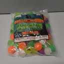 ArtCreativity Halloween Glow in the Dark Bouncing Balls, Bulk Pack of 72, 6 Halloween Theme Designs, 1.25 Inch High-Bounce Balls for Kids, Trick or Treat Giveaways, Party Favors and Goodie Bag Fillers