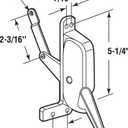 Prime-Line H 3674 Awning Window Operator, Right Hand, Aluminum-Colored Enamel Finish (Single Pack)