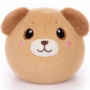 ninazy Biscuit Puffy Puppy Stuffed Animal (12 in) - Stuffed Animal Dog Stuffed Animals - Puppy Plush Dog Plush - Puppys Stuffy Dog Plushies - Funny Plushies Peluches - Plush Toys Stuffy