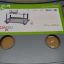 NOVA Walker Tray, Food Tray with 2 Cup Holders for Folding Walker, Fits on Most Folding Walkers, 1 Count (Pack of 1)