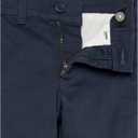 Amazon Essentials Boys and Toddlers' Uniform Woven Flat-Front Shorts (Wrinkle Resistant), Pack of 3 (Navy)