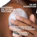 La Roche-Posay Lipikar AP+ Gentle Foaming Cleansing Oil, Gentle Oil Cleanser for Face and Body Formulated with Niacinamide, Long-Lasting 24-hour Hydration, Fragrance-Free & Soap Free