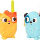 B. toys Lolo & Woofer Walkie-Talkies - 2-Pack Walkie Talkies - Long 100-Foot Range - Toys for Toddlers, Kids - 3 Years +