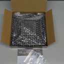 Classy Caps NSX66B 6x6 Aluminum Post Cap - Black fits 5"x5", 5.5"X5.5" & 6"X6", Heavy Duty Cast Aluminum, Ideal for Fence, Deck or Posts