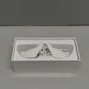 Under-Eye Red Light Therapy Device with Microcurren, 3D Contour Eye Massager for Dark Circles, Eye Bags & Wrinkles, Rechargeable Under Eye Treatment Device for Puffiness and Fine Lines (White)