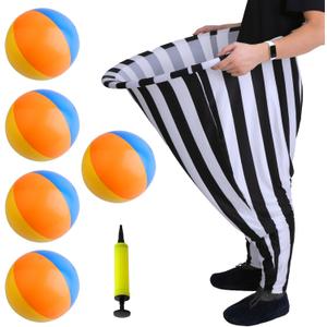 Granny Pants Yard Game, Oversized Granny Pants Outdoor Games,Giant Stretchy Pants, Fun Tossing Games Props for Outdoor Parties, Group Gatherings, Adults and Family (Black and White)