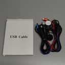 Dual Type-C Port 4 in 2 Multi Charging Cable for iWatch Charger/iPhone17/IP, Cruise Travel Essentials 2026, USBA/USBC Cable for iWatch Ultra/SE/11-2, iPhone17-8, Pad, GalaxyS26, Car Charger- 2Pcs 5FT