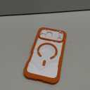 Diaclara Magnetic Designed for iPhone 17 Pro Max Case Full Body Bumper,[Compatible with MagSafe] Military Drop Proof Cover with Built-in Touch Sensitive Anti-Scratch Screen Protector,Orange