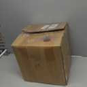 13x6.50-6 Flat Free Lawn Mower Tires and Wheels 3/4" 5/8" 1/2" Ball Bearings, 13x6.5x6 Zero Turn Mower Front Tires, Smooth Tires for Commercial Grade Lawn 5.5"-7.5" Adjustable Centered Hub (White)