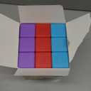 Magnetic Building Blocks, 1.65 inch Large Magnetic Stacking Cubes for Toddlers, Sensory & Montessori Toys for Boys & Girls 1 2 3 Years Old (36 PCS) (Multicolor - 36 Pieces)