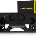 for Chevy Camaro 2019 2020 2021 2022 License Plate Bracket | Front | Black | LT/LT1 Model | Coupe/Convertible | Replacement for GM1068215 | 84556845