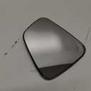 ACROPIX Car Rearview Passenger Side Heated Mirror Glass Replacement W/Backing Plate Fit for Chevrolet Trax - Pack of 1 White Glass
