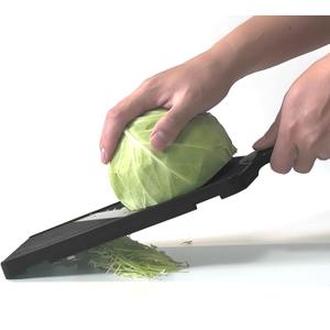 Fixed Thickness Vegetable Slicer  Ultra-Thin Cabbage Shredder for Salads, Jicama Tacos, Onion, Potato Chips  Fine Fluffy Cuts Mandoline Kitchen Tool