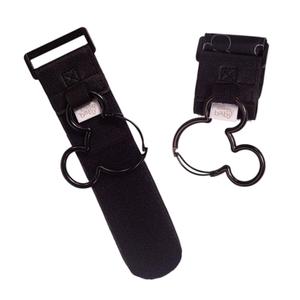 Disney Baby by J.L. Childress Baby Stroller Hooks - Essential Travel Accessories for Mom, Carabiner Clip for Stroller, Heavy Duty, Holds Water Bottles & Diaper Bags - Mickey Mouse, 2 Pack