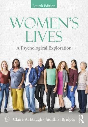 Women's Lives: A Psychological Exploration