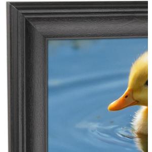 11x32 inch Picture Frame Solid Wood Black Suitable for Panoramic Photo/Poster/Painting/Puzzle (A23B1132)
