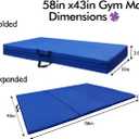 GLANT Gymnastics Bar for Kids with Rings Set, 7 Heights Adjustable Easy Folding Gymnastic Training Bar Kids Monkey Horizontal Bars - Max Load 300LBS