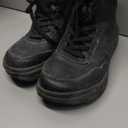 Men's Orthopedic Diabetic Winter Boots: Wide Toe Box Dress Comfortable Arch Support Plantar Fasciitis Leather Oxfords Walking Shoes, Casual Warm Ankle Mid Boots for Foot and Neuropathy Pain Relief (9.5 Wide, K1-black)