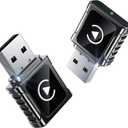 JDG Wireless CarPlay Adapter, Converts Wired CarPlay to Wireless, for Cars with Built-in Wired Apple Carplay, Super Mini USB Design Car Play Adapter for iPhone, (Black)