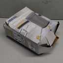 ELPHECO Bathroom Motion Sensor Trash can 2 Gallon Automatic Garbage Can, Slim Plastic Smart Trash Can with Lid, Commercial Intelligent Trash Bin for Bedroom, Bathroom, Office, Cement Grey