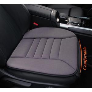 kingphenix Car Seat Cushion with 1.2inch Comfort Memory Foam, Seat Cushion for Car and Office Chair (Dark Grey)