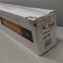 Wall-Mounted Electric Patio Heater, 34" 1500W Infrared Heater With Motion Sensor, IPX5 Waterproof, 9 Heat Level & 9H Timer, Indoor & Outdoor Heaters for Patio, Backyard, Garage, and Decks