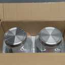 Eleganttime 1 Gallon Glass Drink Dispensers for Parties,2 Pack Beverage Dispenser with Fruit Infuser,Laundry Detergent Dispenser Punch Bowls Water Juice dispensers with Easy Flow Spigot for Outdoor