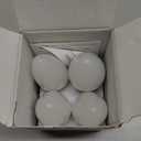 Lightinginside E12 Smart Light Bulbs 60W Equiv., Work with Alexa/Google Home/Smart Life, 500LM 6W RGBCW Candle Candelabra LED Light Bulbs, No Hub Required, 2.4G WiFi Bluetooth Bulb, ETL Listed, 4PCS (Multicolor)