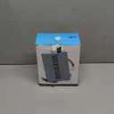 GROSCHE Milano Moka pot, Stovetop Espresso maker, Greca Coffee Maker, Stovetop coffee maker and espresso maker percolator (Grey, 9 cup)