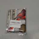 Christmas Cardinal Bird Garden Flag 12x18 Inch Welcome Winter Leaves Red Holly Yard Flags for Outside Holiday Theme Decor Seasonal Outdoor Farmhouse Porch New Year Decoration