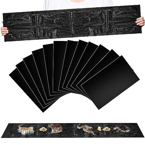 12 Pack Extra Large Glue Traps for Mice and Rats, Heavy Duty Super Sticky Traps for Mice Rats Snakes, Rat Glue Trap for Indoor Outdoor (48" x 11")
