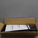 Over The Table Rod Stand with Clamps, Adjustable 47''-100'' Length Black Metal Balloon Table Arch Decoration for Wedding, Anniversary, Birthday, Party, Christmas Supplies.