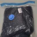 WHN Women’s Cropped Puffer Jacket Coat Warm Winter 2026 (Black, M)
