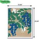 4 Pack Floater Frames for 16"x20"Art Paintings with 0.6"~0.9"Deep White
