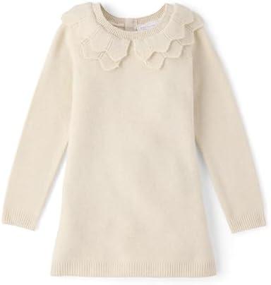 The Children's Place Baby and Toddler Girls' Long Sleeve Sweater Dress 3T