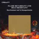 Creality Official PEI Plate with Adhesive for Creality Ender 3/Ender 3 Pro/Ender 3 V2/Ender 3 S1/Ender 3 S1 pro/Ender 3 neo/Ender 3 v2 neo/Ender 5/Ender 5 Pro and All 265*250*8mm, Size 3D Printer