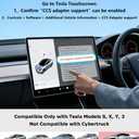 CCS to Tesla Adapter, Fast Charging Adapter 250kW, DC Level 1 2 3 Charging for Tesla Model 3/Y/S/X, Plug & Play EV Charger Adapter