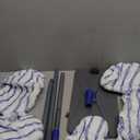 Masthome Extra Large Microfiber Mop for Floor Cleaning, 16 Flat Mop with 5 Pad for Wet & Dry Use, Dust Mop for Hardwood Laminate Tile Ceramic, 1 Cleaning Scraper Included-Blue