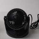 IRIS USA WOOZOO Desk Fan, Air Circulator, 3 Speeds, 32ft Max Air Distance, 112 Adjustable Tilt, 27.5db Quiet Motor, Small Fan for Bedroom, Office, Dorm, Black (MINI)