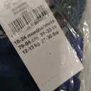 Gap Boys' Long Sleeve Flannel Button-Down Shirt (Blue)