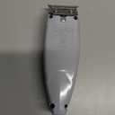 Andis 74055 Professional Corded/Cordless Hair & Beard Trimmer, Zero Gapped, Close Cutting Carbon Steel T-Outliner Blade, Grey