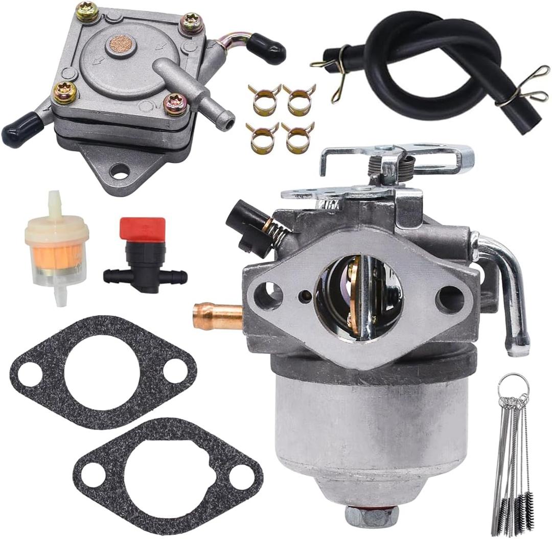 AM122006 Carburetor Fit for John Deere 6X4 Worksite Gator Replaces PC2387 32429 32256 32414 32429 AM18740 AM121391 with Fuel Pump