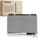 A-Premium Engine Coolant Radiator with Transmission Oil Cooler Compatible with Lexus LS430 2001-2006 V8 4.3L Automatic trans. Replace# 1640050231, 1640050250