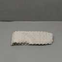 UGASA Velvet 12x20 Inch Lumbar Throw Pillow Cover, Both Sides Corduroy Striped, Soft Solid Decorative Rectangular Cushion Case for Couch/Bedroom/Car, 1 Piece, Cream