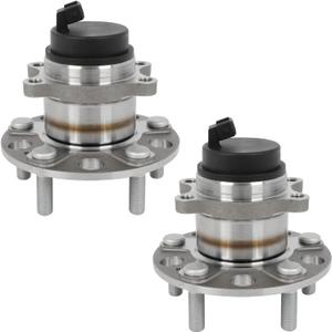 ECCPP Wheel Hub and Bearing Assembly Rear 512434 fit for Kia Soul 2010-2013 5 Lugs Wheel Bearing Hubs with ABS 2pcs