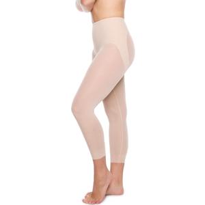 Naomi and Nicole Women's Sexy and Sheer Capri Pantliner (Medium, Nude)